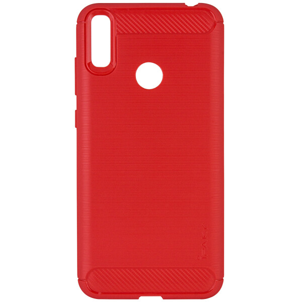 

Противоударный TPU Чехол накладка iPaky Slim Series для Huawei Y7 2019 / Huawei Y7 Prime 2019 Красный / Red