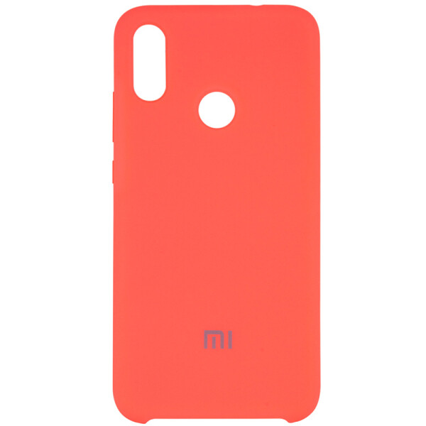 

Противоударный Чехол накладка Epik Silicone case NEW для Xiaomi Mi 6X / Mi A2 Розовый / Living Coral