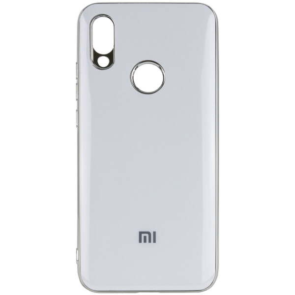 

Противоударный Чехол накладка Epik Glossy Logo NEW для Xiaomi Redmi 7 Белый / White