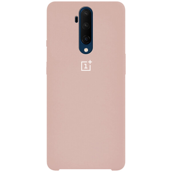 

Противоударный Чехол накладка Epik Silicone case NEW для OnePlus 7 Pro Розовый / Pink Sand