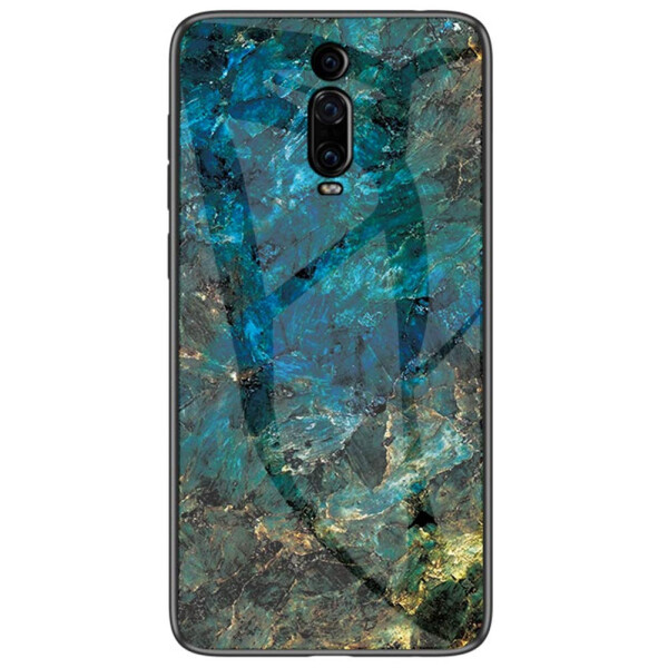

Противоударный Чехол накладка Epik Luxury Marble Series NEW для Xiaomi Mi 9T Pro Морская волна / Голубой