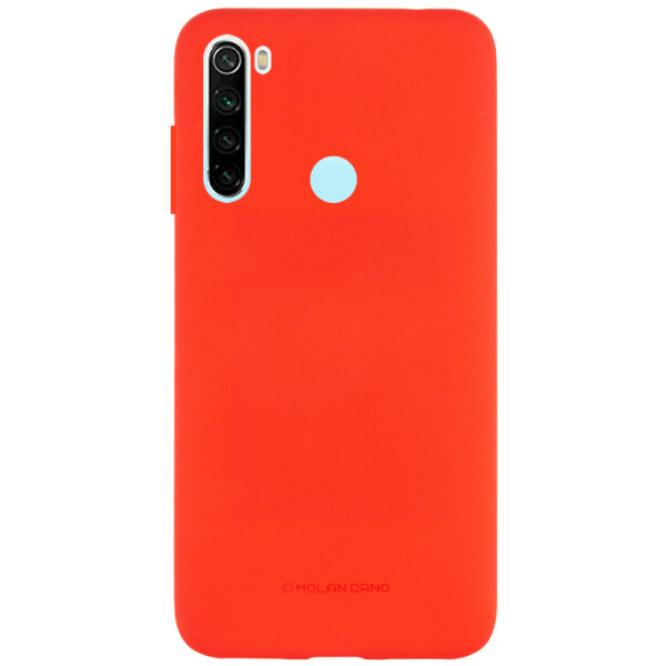 

Противоударный Чехол накладка Molan Cano Smooth NEW для Xiaomi Redmi Note 8T Красный