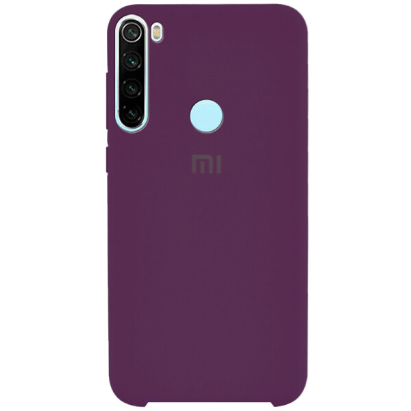 

Противоударный Чехол накладка Epik Silicone case NEW для Xiaomi Redmi Note 8 Фиолетовый / Grape