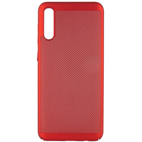 

Противоударный Чехол накладка Epik Grid Case NEW для Samsung Galaxy A70 Красный