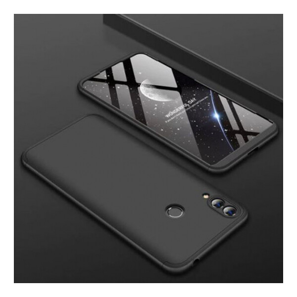 

Противоударный Чехол Пластиковая накладка GKK LikGus 360 градусов NEW для Huawei Honor 8C Черный