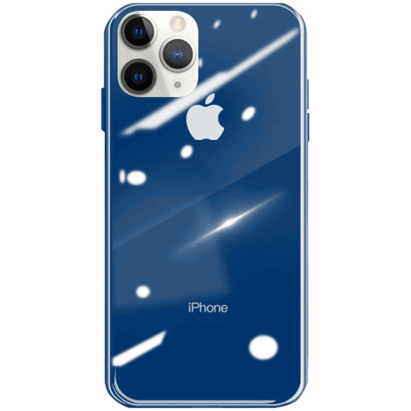 

Противоударный Чехол накладка Epik Glossy Logo NEW Series для Apple iPhone 11 Pro (5.8") Синий / Blue