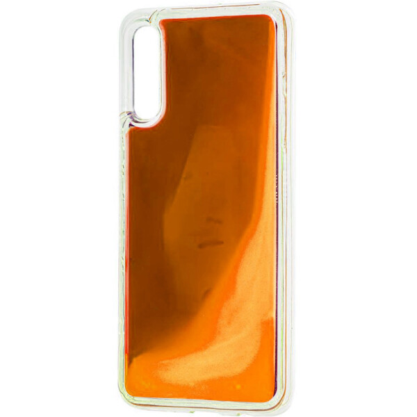 

Противоударный Чехол накладка Epik Neon Sand Glow in the dark NEW для Samsung Galaxy A10s Оранжевый