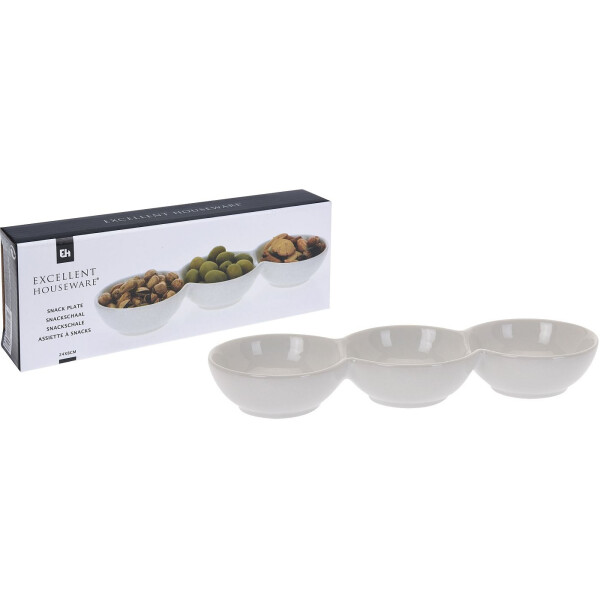 

Тарелка для закусок EXCELLENT HOUSEWARE 240x80x33 мм (795880000)