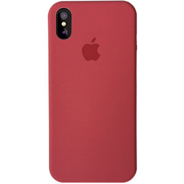 

Противоударный Чехол накладка Epik с закрытым низом NEW для Apple iPhone X / XS Бордовый / Maroon