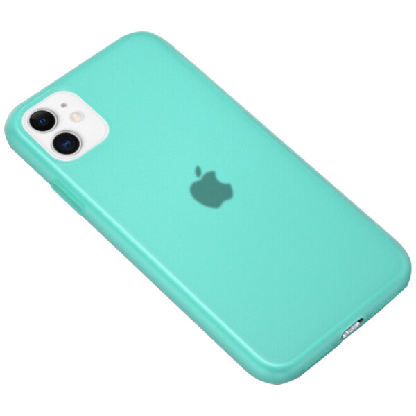 

Противоударный Чехол накладка Epik NEW полупрозрачный для Apple iPhone 11 (6.1") Голубой / Marine Green