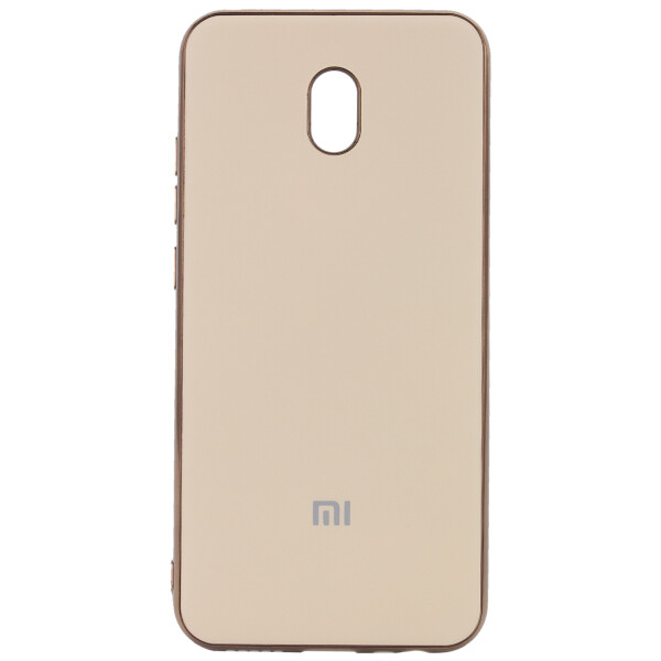 

Противоударный Чехол накладка Epik Matte LOGO для Xiaomi Redmi 8a Золотой / Gold