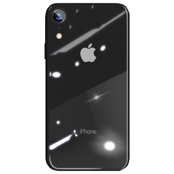 

Противоударный Чехол накладка Epik Glossy Logo NEW Series для Apple iPhone XR (6.1") Черный / Black