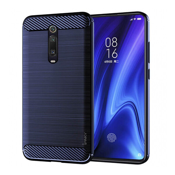 

Противоударный TPU Чехол накладка iPaky Slim Series для Xiaomi Redmi K20 / K20 Pro / Mi9T / Mi9T Pro Синий / Blue