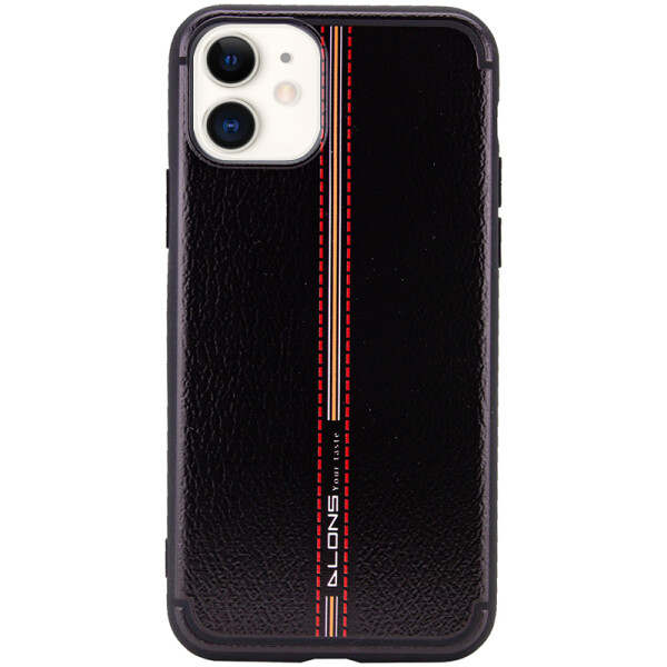 

Противоударный Чехол накладка DLONS NEW Lenny Series для Apple iPhone 11 (6.1") Черный