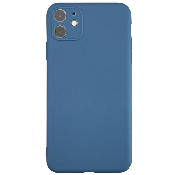 

Противоударный Чехол накладка Epik Ultrathin Soft Cover NEW для Apple iPhone 11 (6.1") Синий / Denim Blue