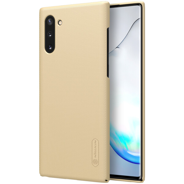 

Противоударный Чехол накладка Nillkin Matte NEW для Samsung Galaxy Note 10 Золотой / Gold