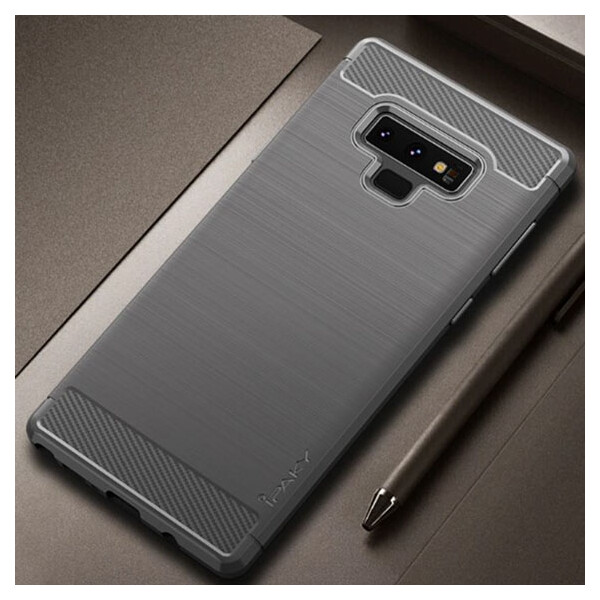 

Противоударный TPU Чехол накладка iPaky Slim Series для Samsung Galaxy Note 9 Серый / Gray