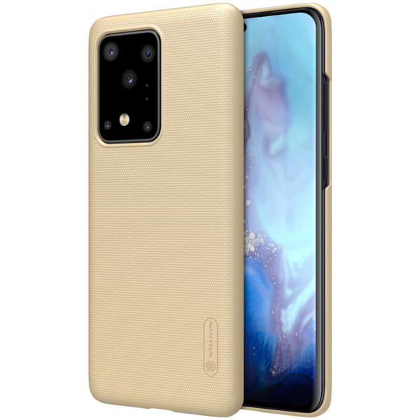 

Противоударный Чехол накладка Nillkin Matte для Samsung Galaxy S20 Ultra Золотой