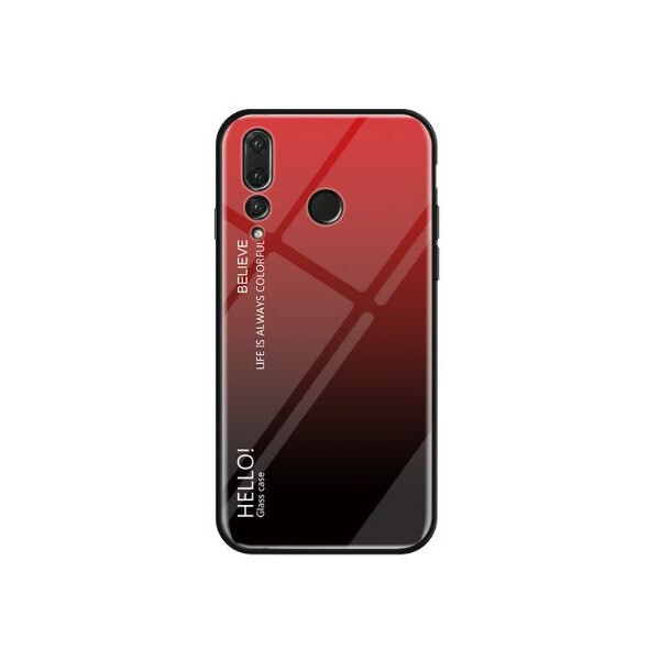 

Противоударный Чехол накладка Epik Gradient Hello NEW для Huawei Nova 4 Красный