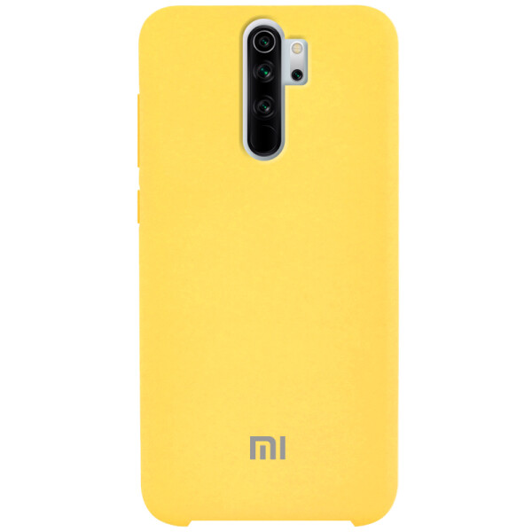 

Противоударный Чехол накладка Epik Silicone case NEW для Xiaomi Redmi Note 8 Pro Желтый / Yellow