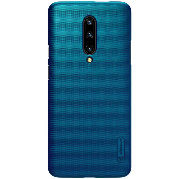 

Противоударный Чехол накладка Nillkin Matte NEW для OnePlus 7 Pro Бирюзовый / Peacock blue