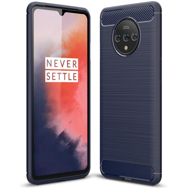 

Противоударный Чехол накладка Epik Slim Series для OnePlus 7T Синий