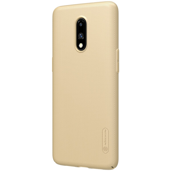

Противоударный Чехол накладка Nillkin Matte NEW для OnePlus 7 Золотой / Gold