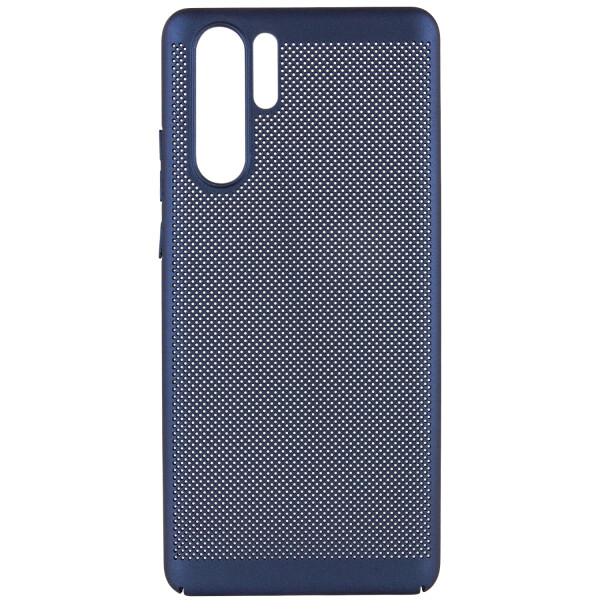 

Противоударный Чехол накладка Epik Grid Case NEW для Huawei P30 Pro Темно-синий