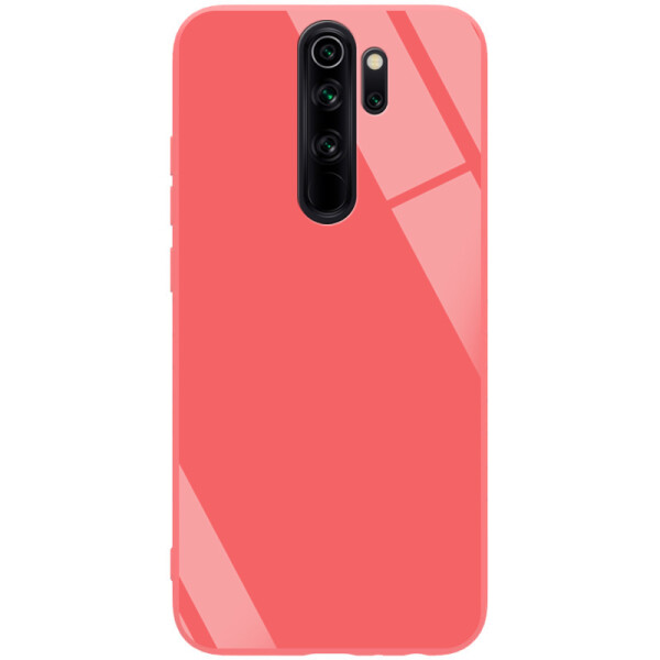 

Противоударный Чехол накладка Epik Glossy Logo NEW Series для Xiaomi Redmi Note 8 Pro Красный / Red Orchid
