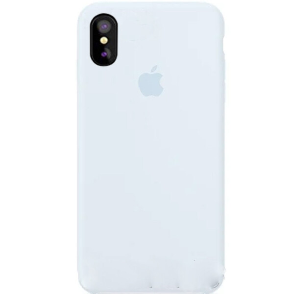 

Противоударный Чехол накладка Epik с закрытым низом NEW для Apple iPhone XS Max Голубой / Sky Blue