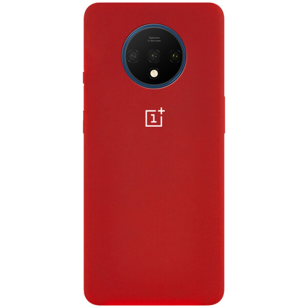 

Противоударный Чехол накладка Epik Full Protective NEW для OnePlus 7T Красный / Dark Red