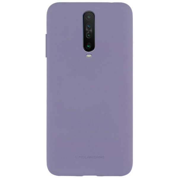 

Противоударный Чехол накладка Molan Cano Smooth NEW для Xiaomi Redmi K30 Серый