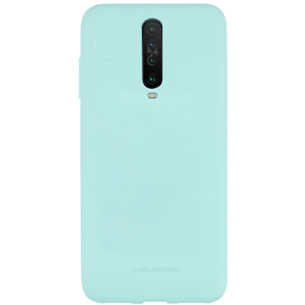 

Противоударный Чехол накладка Molan Cano Smooth NEW для Xiaomi Redmi K30 Голубой