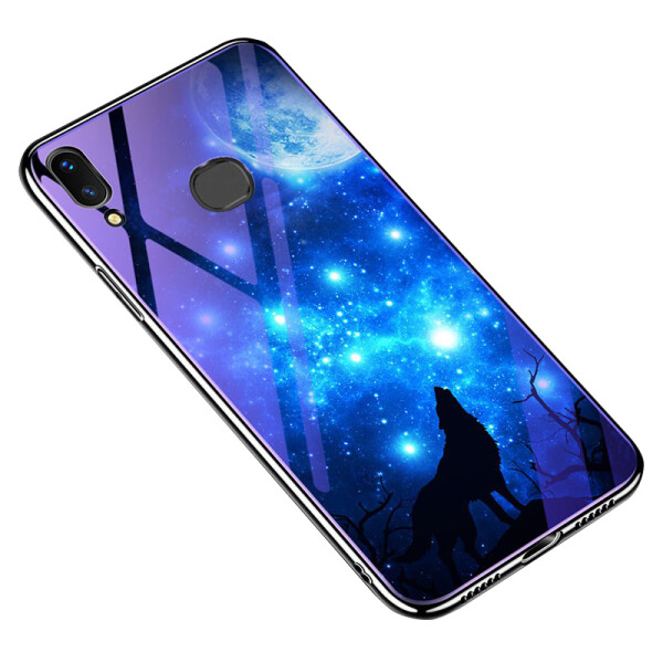 

Противоударный Чехол накладка Epik Fantasy NEW с глянцевыми торцами для Samsung Galaxy A10s Лунная ночь