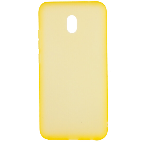 

Противоударный Чехол накладка Epik NEW полупрозрачный для Xiaomi Redmi 8 Желтый / Yellow