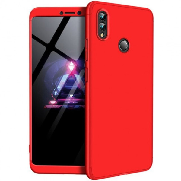 

Противоударный Чехол пластиковая накладка GKK LikGus 360 градусов NEW для Huawei Honor Note 10 Красный