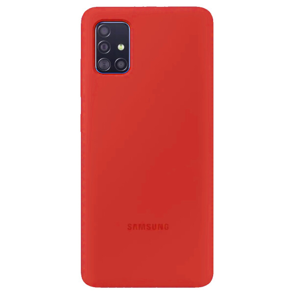 

Противоударный Чехол накладка Epik Full Protective NEW для Samsung Galaxy A51 Красный / Dark Red