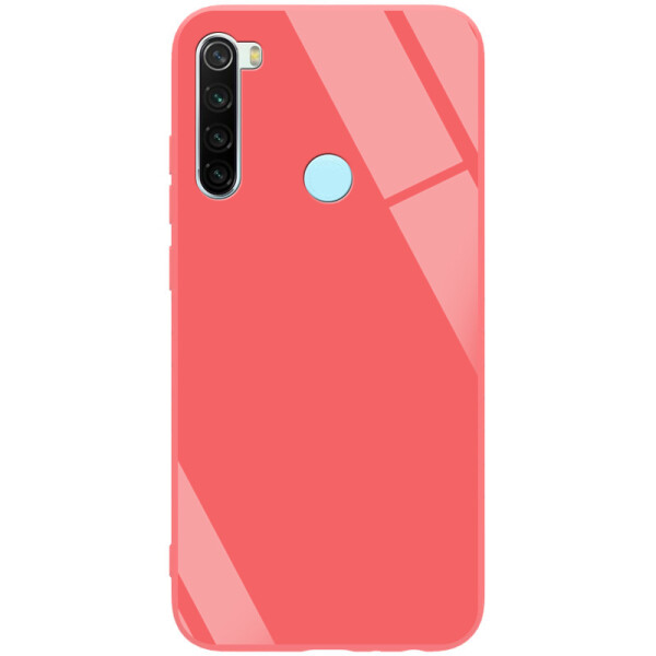 

Противоударный Чехол накладка Epik Glossy Logo NEW Series для Xiaomi Redmi Note 8 Красный / Red Orchid