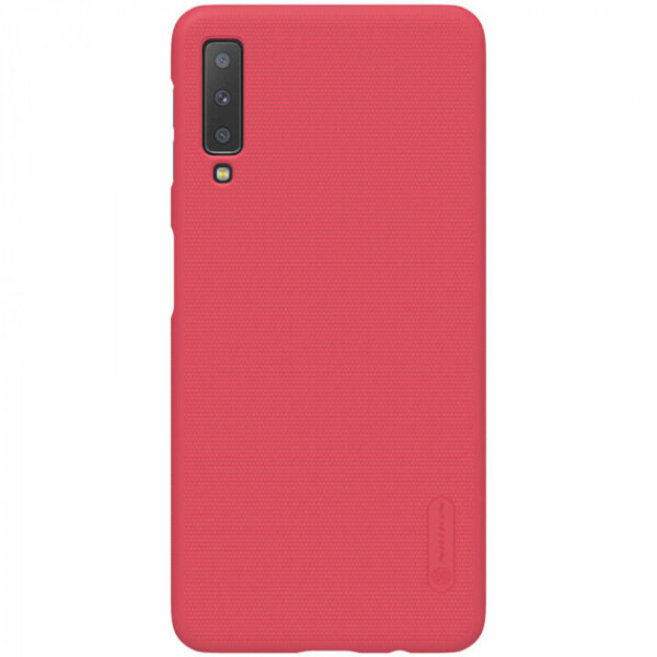 

Противоударный Чехол накладка Nillkin Matte NEW для Samsung A750 Galaxy A7 2018 Красный / Red