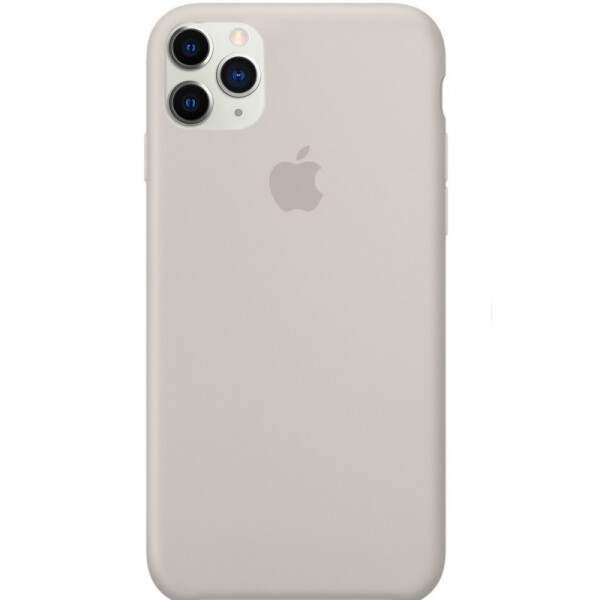 

Противоударный Чехол накладка Epik с закрытым низом NEW для Apple iPhone 11 Pro Серый / Stone
