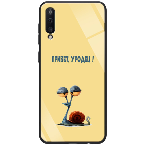

Противоударный Чехол накладка Epik For Fun NEW для Samsung Galaxy A70 Привет уродец