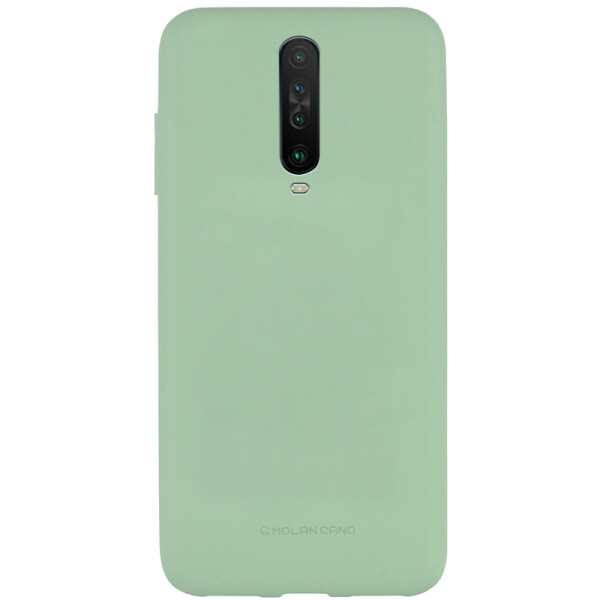 

Противоударный Чехол накладка Molan Cano Smooth NEW для Xiaomi Redmi K30 Зеленый