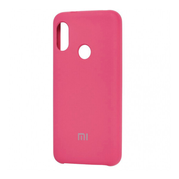 

Противоударный Чехол накладка Epik Silicone case NEW для Xiaomi Mi 6X / Mi A2 Розовый / Rose Red
