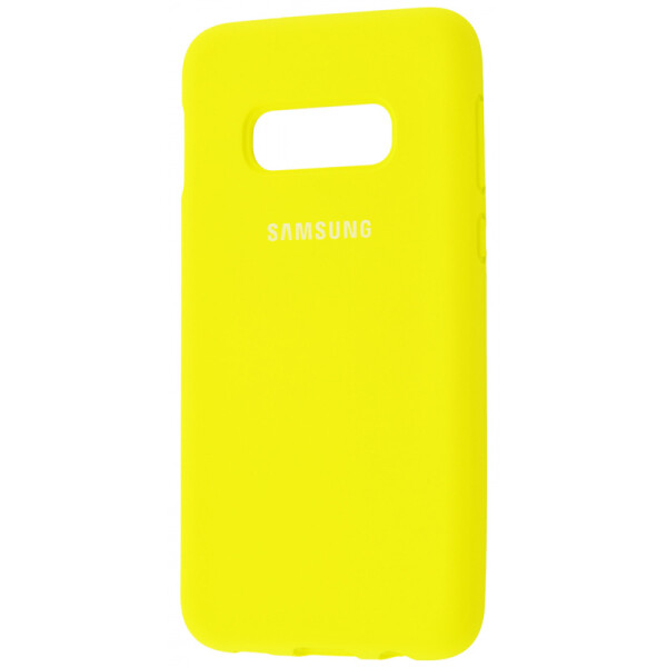 

Противоударный Чехол накладка Epik Full Protective NEW для Samsung Galaxy S10+ Желтый / Yellow