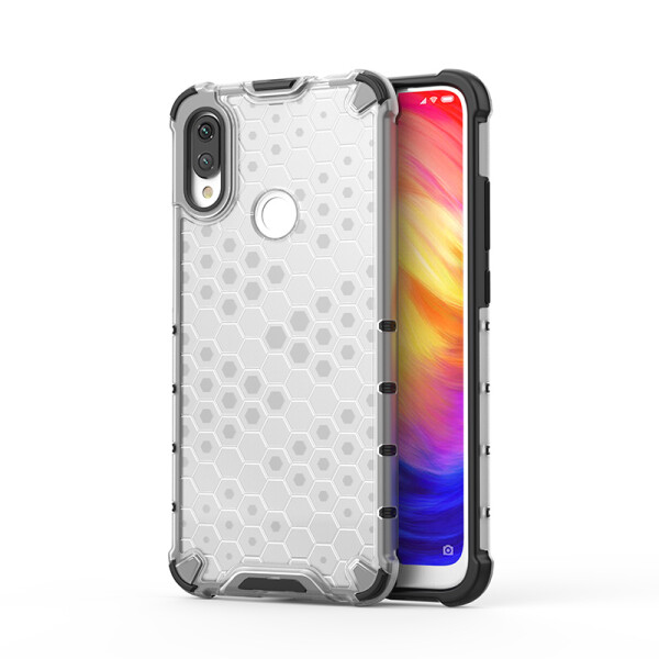 

Противоударный Чехол накладка Epik Transformer Honeycomb для Xiaomi Redmi Note 7 / Note 7 Pro / Note 7s Прозрачный