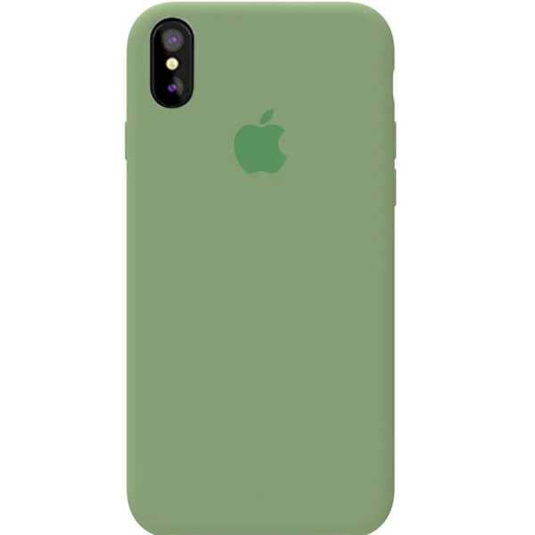

Противоударный Чехол накладка Epik с закрытым низом NEW для Apple iPhone X / XS Зеленый / Spearmint