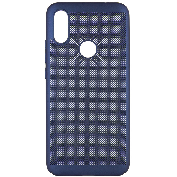 

Противоударный Чехол накладка Epik Grid Case NEW для Xiaomi Redmi Note 7 / Note 7 Pro / Note 7s Темно-синий