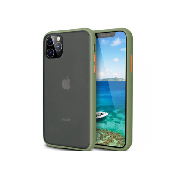 

Противоударный Чехол накладка LikGus Maxshield NEW для Apple iPhone 11 Pro Зеленый
