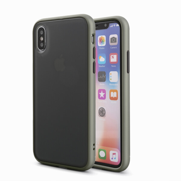 

Противоударный Чехол накладка LikGus Maxshield NEW для Apple iPhone XS Max Серый