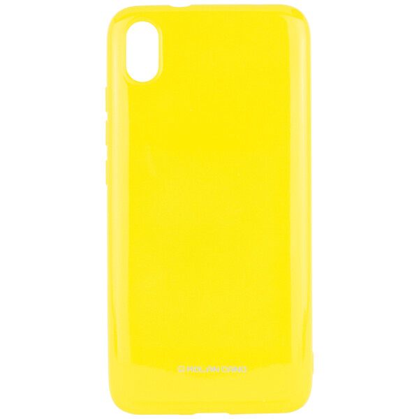 

Противоударный Чехол накладка Molan Cano Glossy NEW для Xiaomi Redmi 7A Желтый